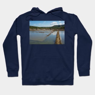 Strunjan Salt Flats, Slovenia Hoodie